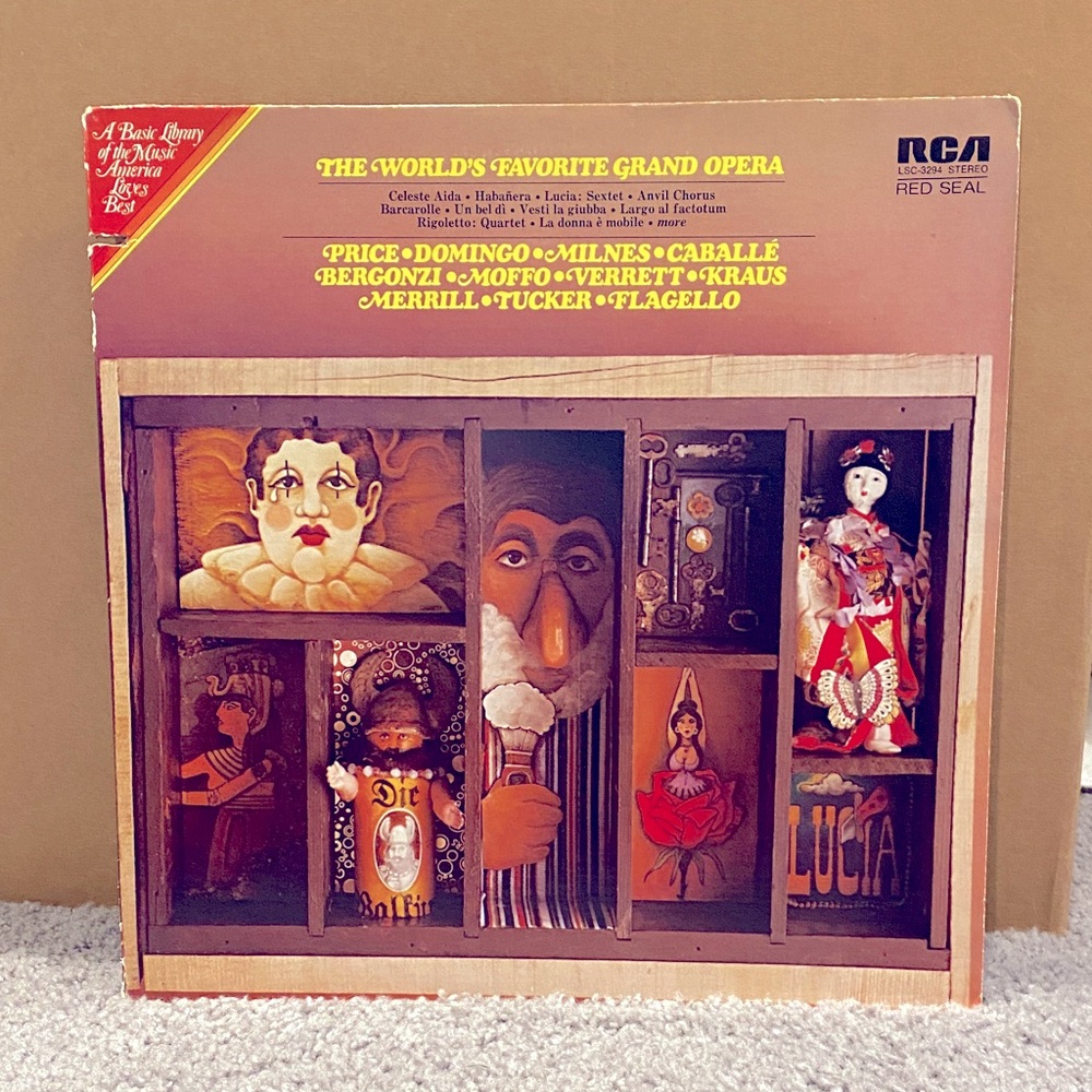 The World’s Favorite Grand Opera Vinyl Record